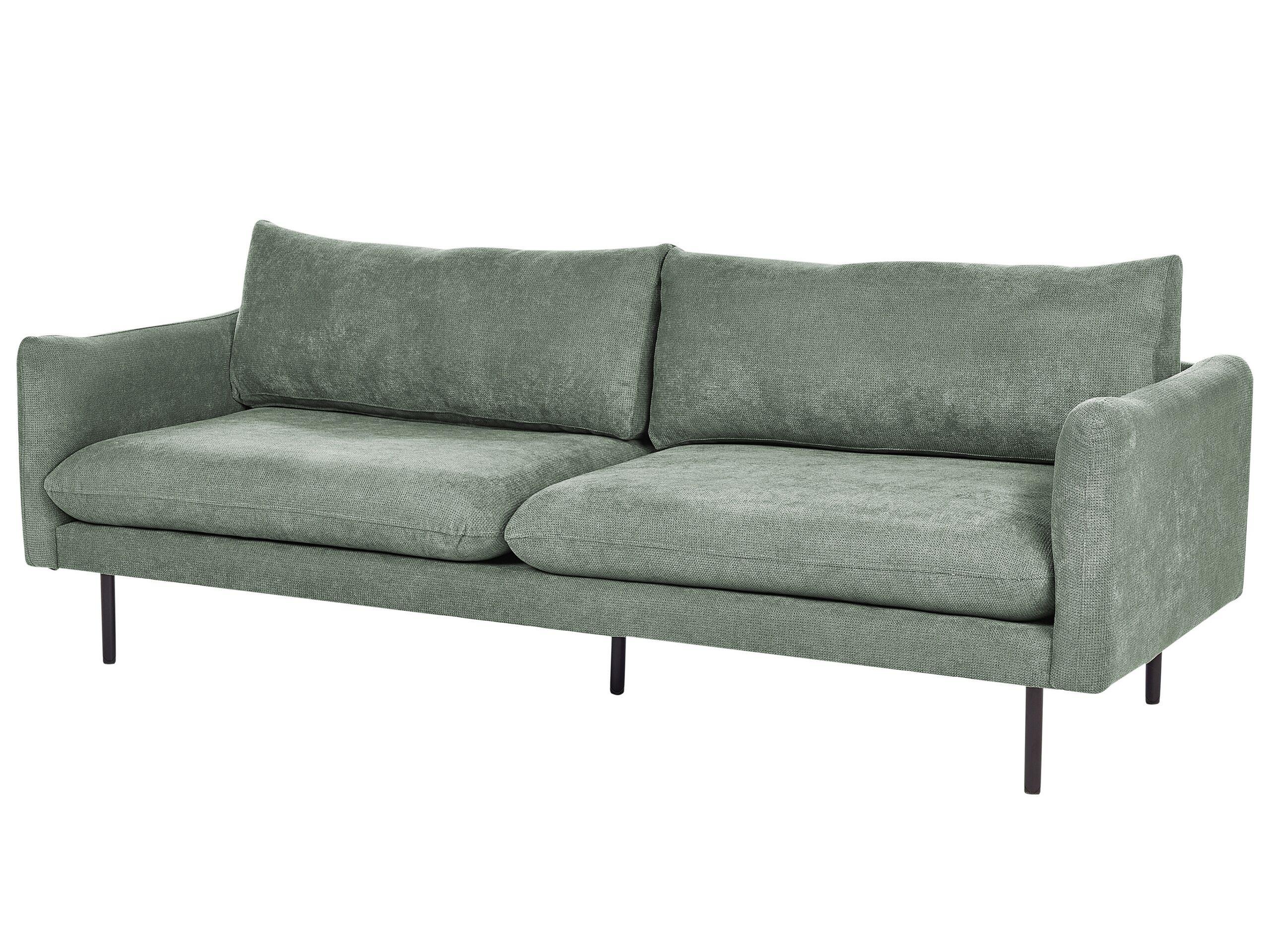 Beliani 3 Sitzer Sofa aus Polyester Glamourös VINTERBRO  