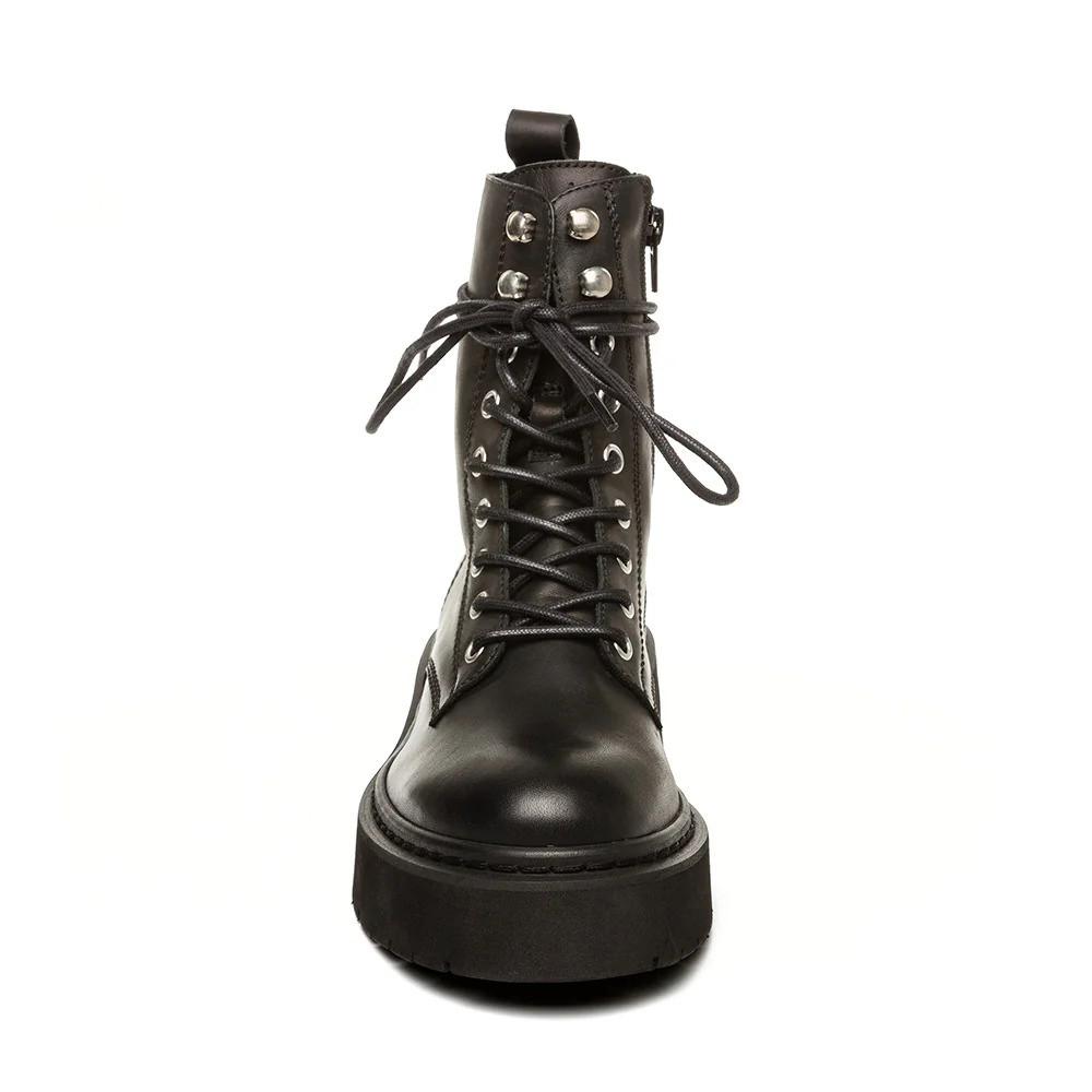 STEVE MADDEN  bottines gusto biker noir 