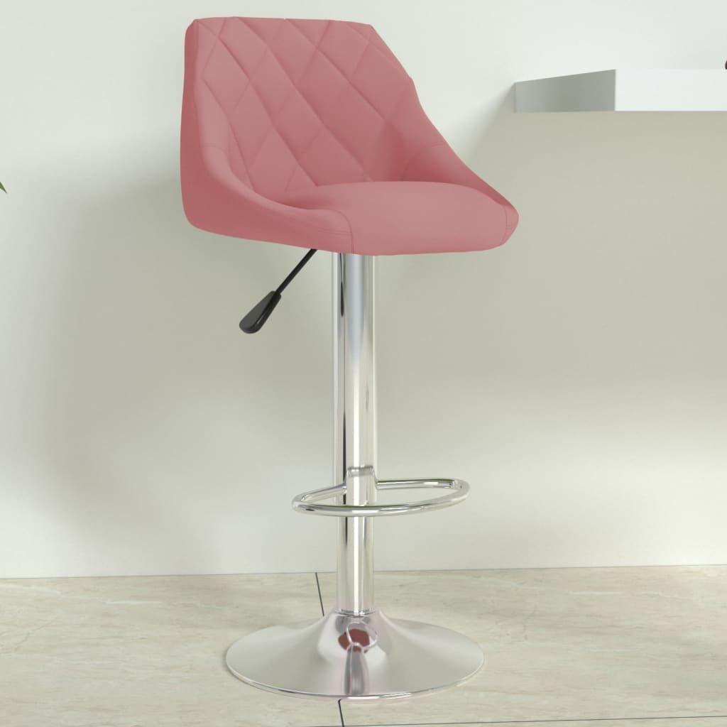 VidaXL Tabouret de bar velours  