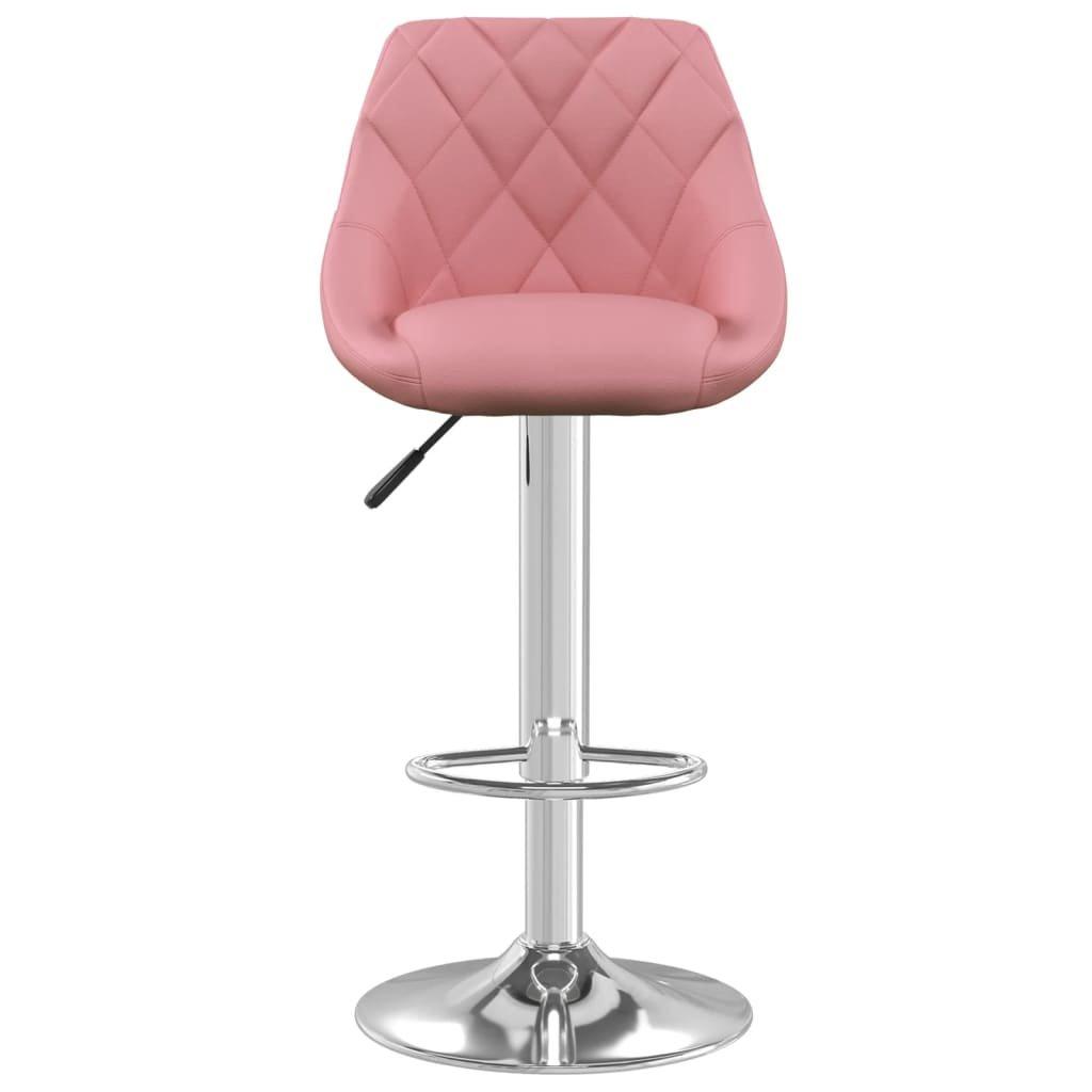 VidaXL Tabouret de bar velours  