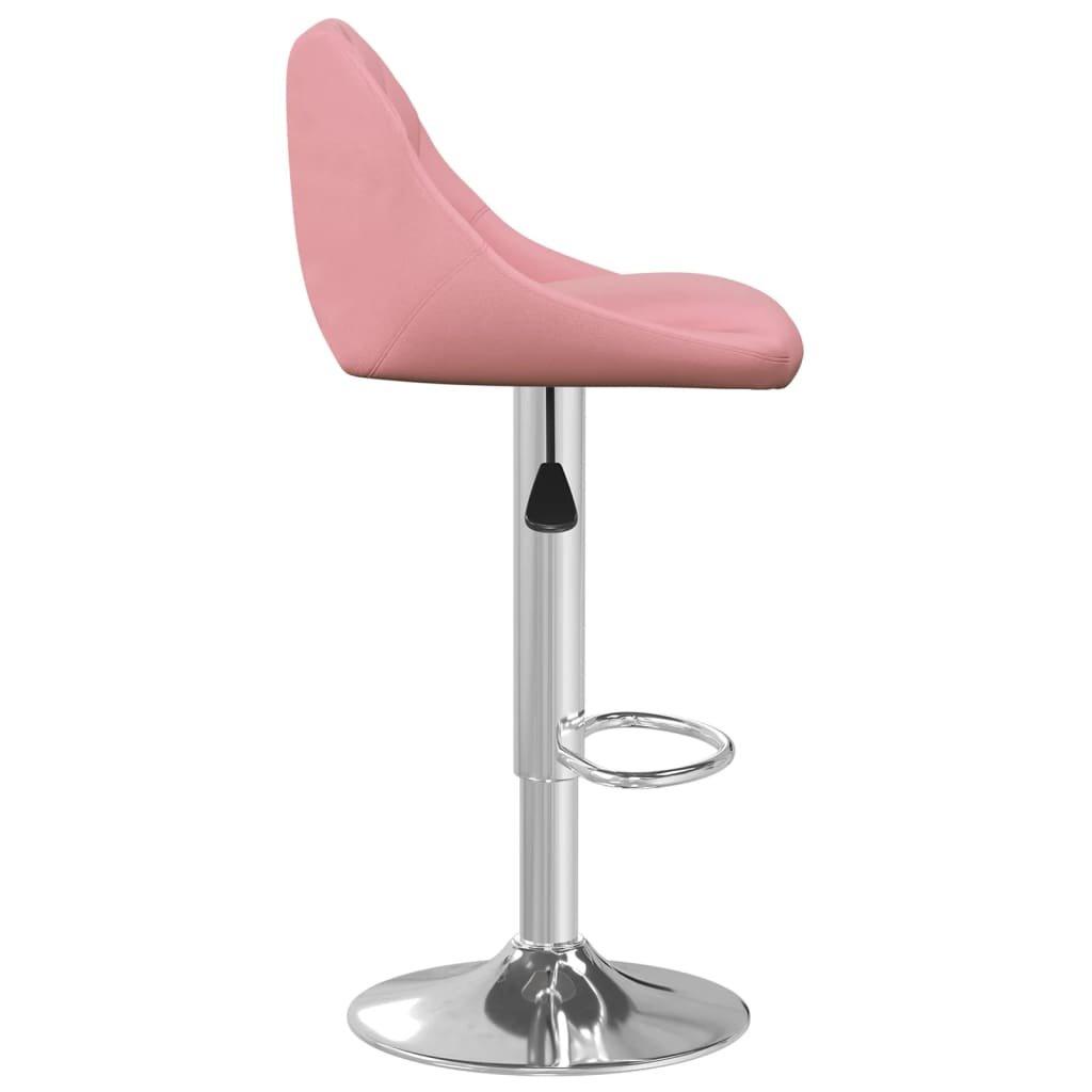 VidaXL Tabouret de bar velours  