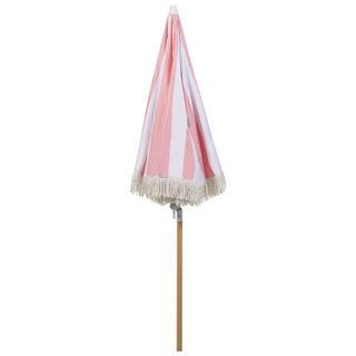 Beliani Parasol de jardin en Tissu MONDELLO  
