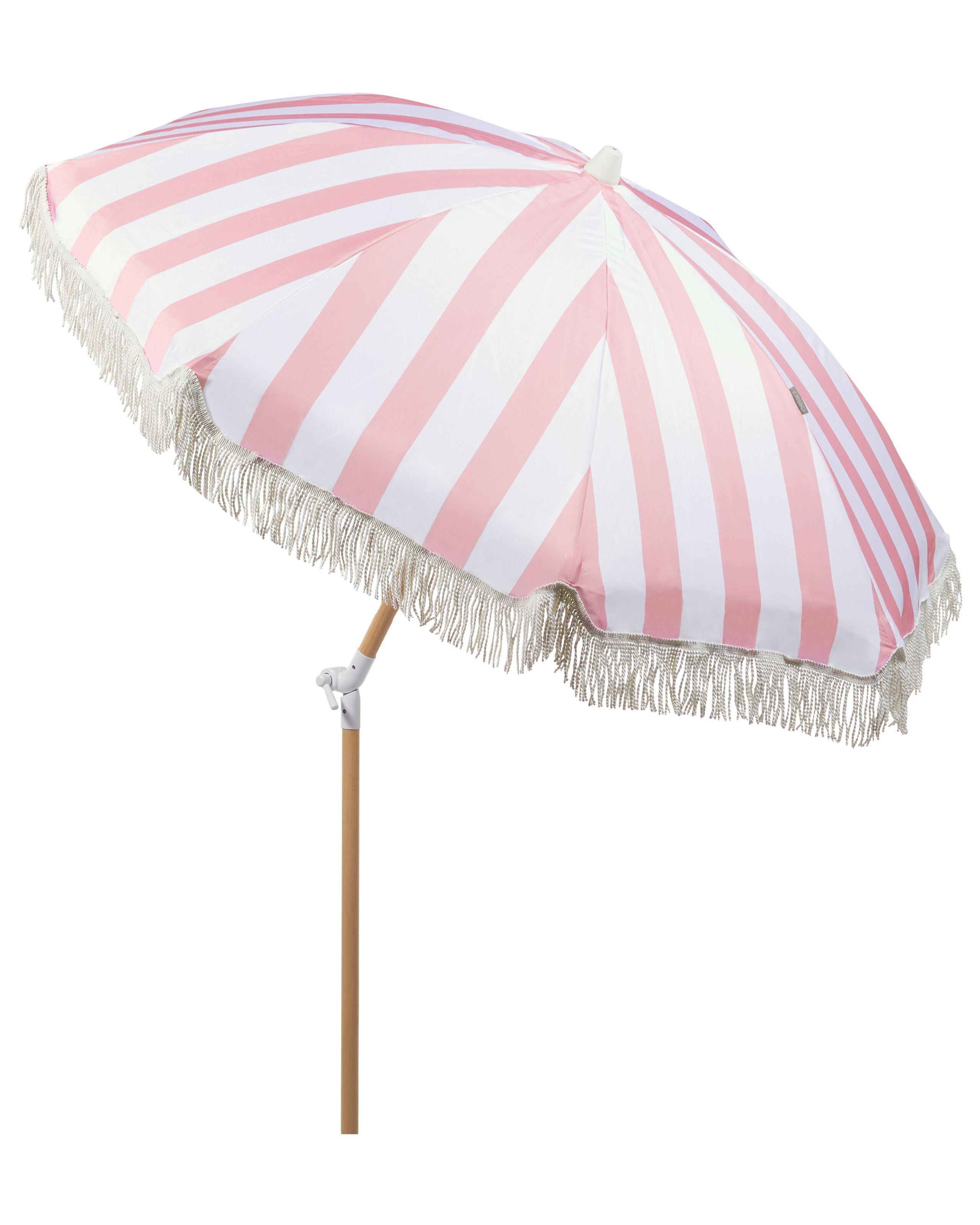 Beliani Parasol de jardin en Tissu MONDELLO  