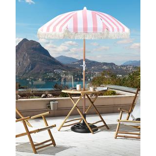 Beliani Parasol de jardin en Tissu MONDELLO  