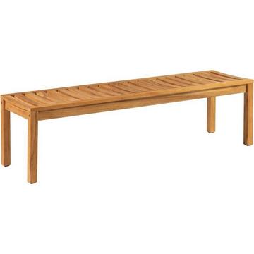 Banc de jardin Confort 3 places teck naturel 150