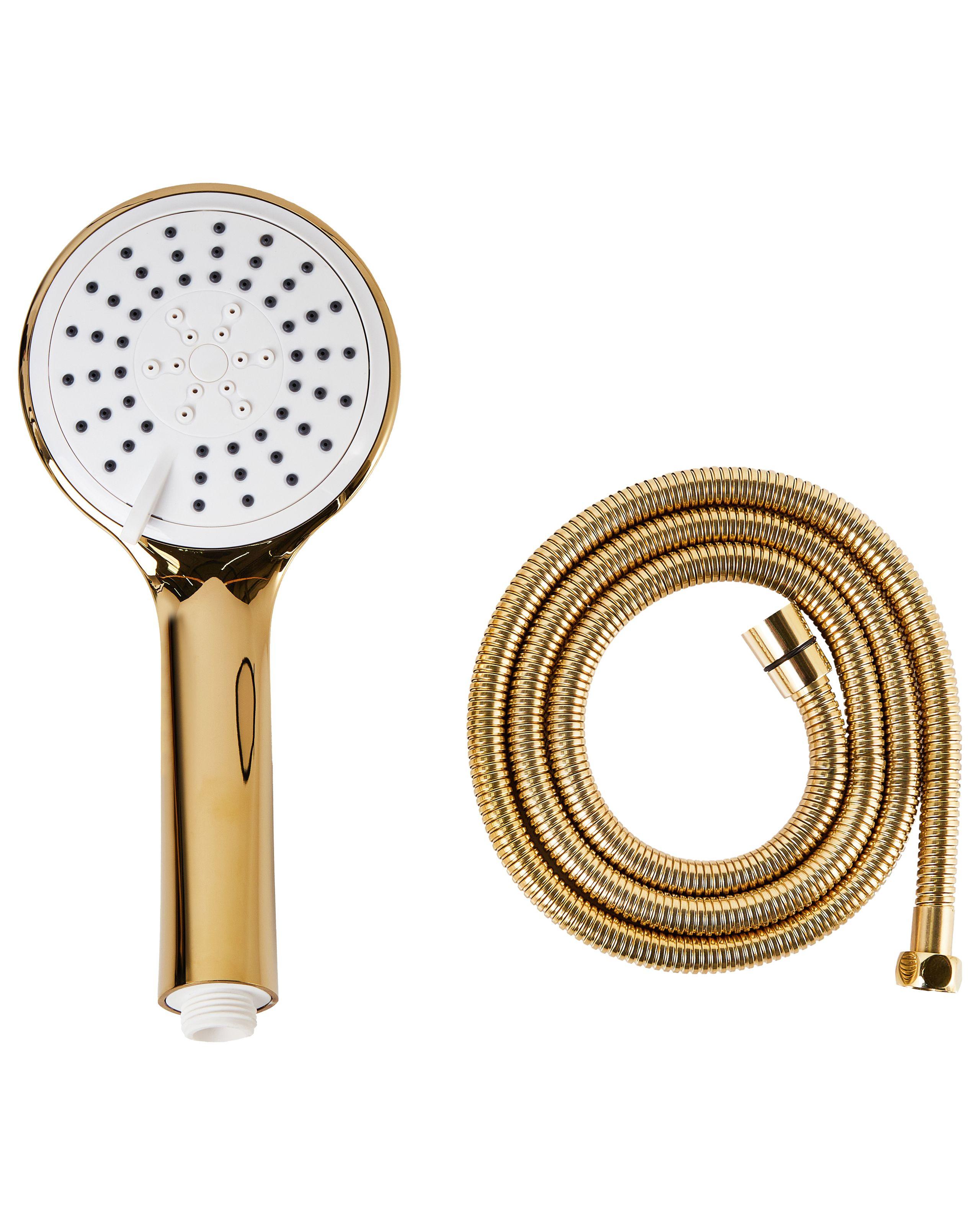Beliani Duschkopf mit Schlauch aus ABS (robuster Kunststoff) Klassisch TUMPLE  