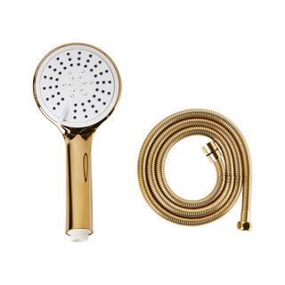 Beliani Duschkopf mit Schlauch aus ABS (robuster Kunststoff) Klassisch TUMPLE  