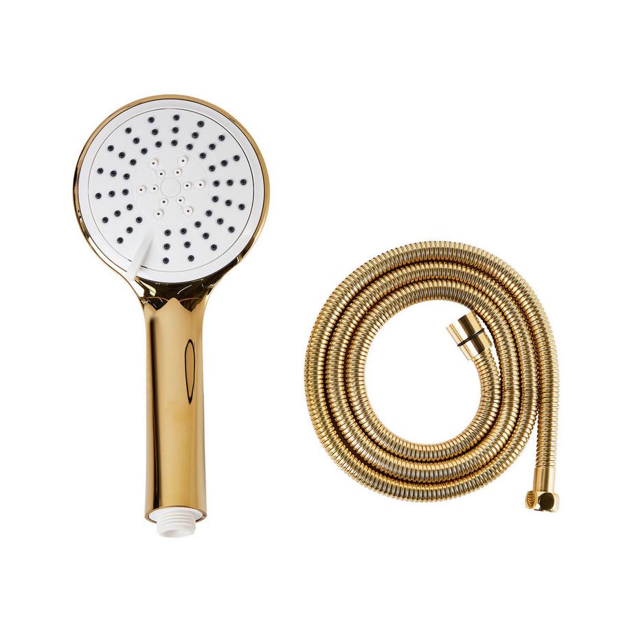 Beliani Duschkopf mit Schlauch aus ABS (robuster Kunststoff) Klassisch TUMPLE  