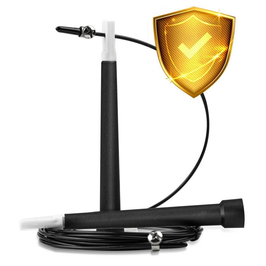 B2X  Corda per saltare nera per allenamento Neo-Sport NS-955 