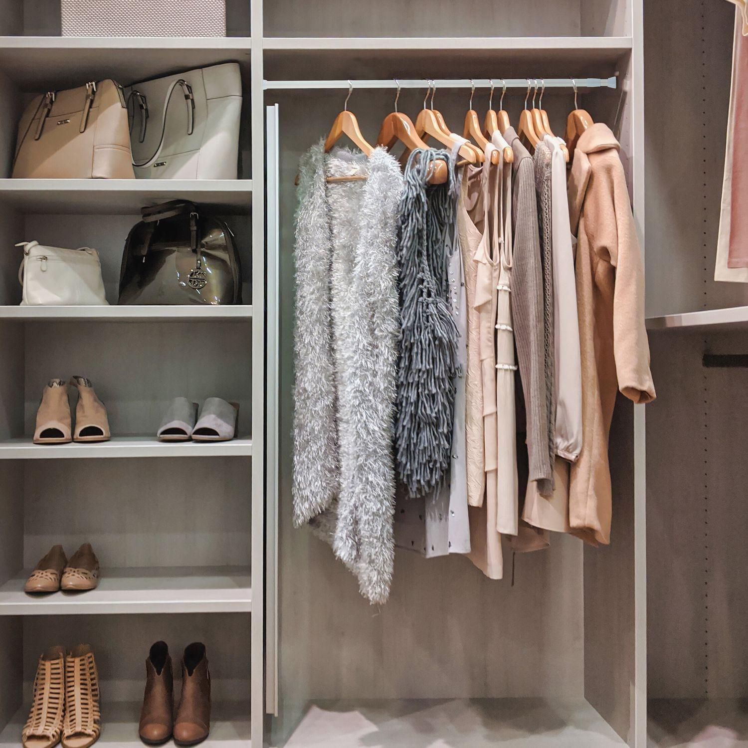 B2X Weiße Teleskopstange Edelstahl  