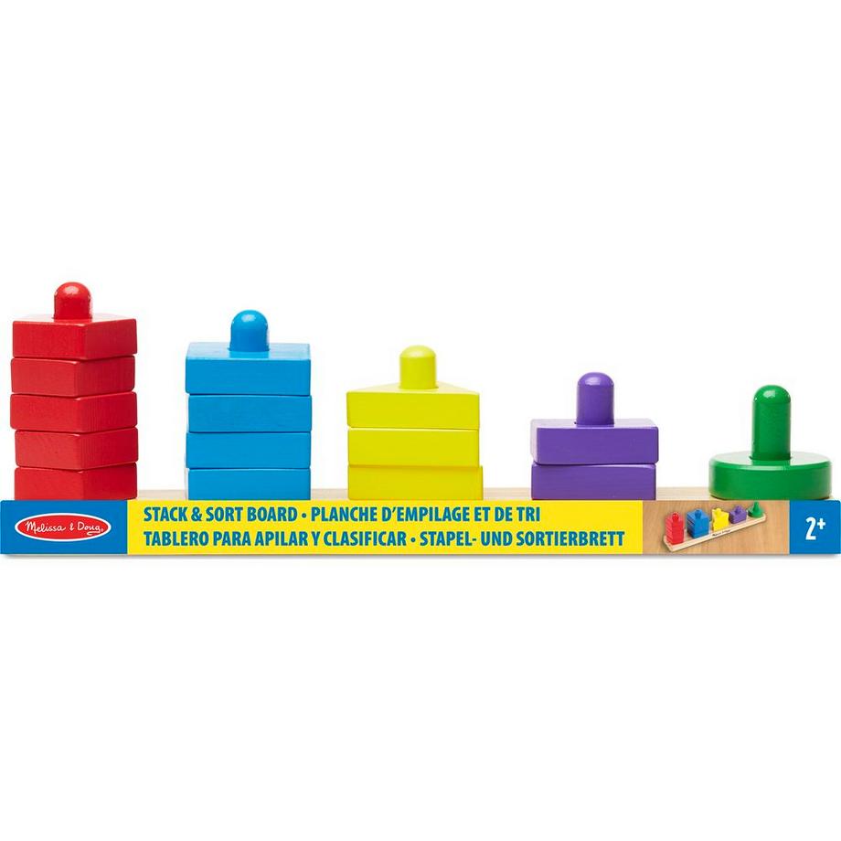Melissa & Doug  Stapel- und Sortierbrett 
