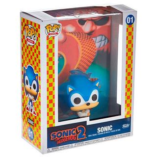 Funko  POP-Figur Game Cover Sonic Exklusiv 