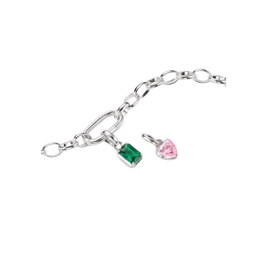 Thomas Sabo  Pendentif Charm en  Cœur avec Pierre de Naissance de Janvier 