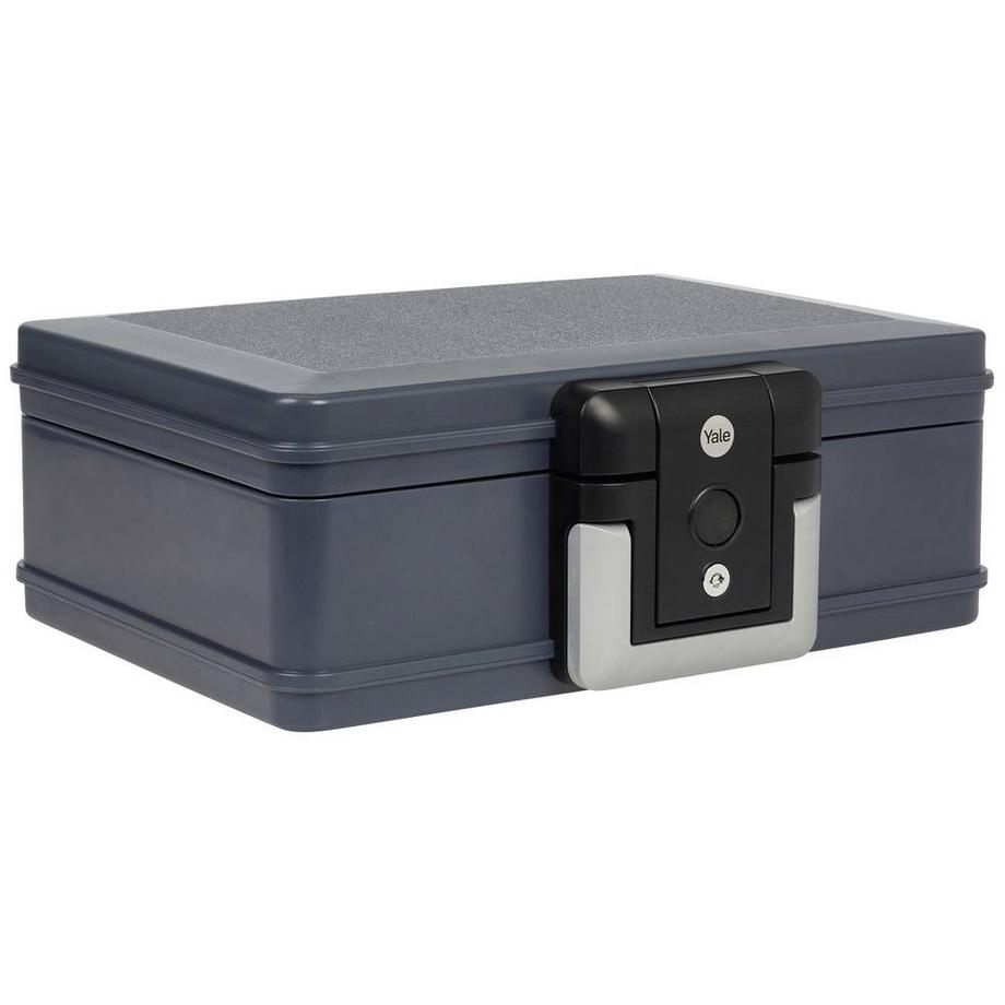 Yale Cassette de contre le feu et l'eau M, 30 min. résistant au feu, 72 h étanche, 2 clés  
