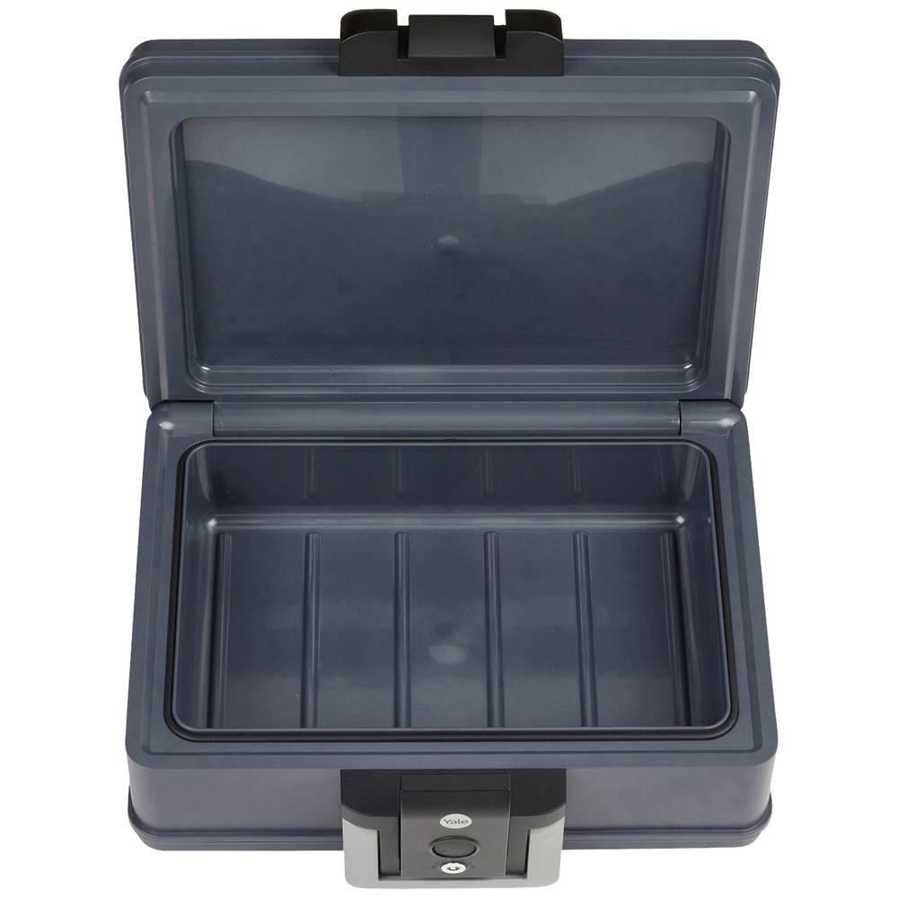 Yale Cassette de contre le feu et l'eau M, 30 min. résistant au feu, 72 h étanche, 2 clés  