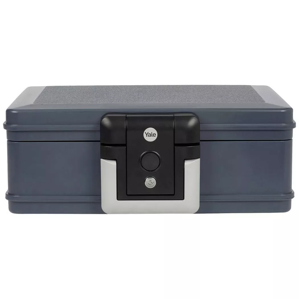 YALEYFWC/155/KB1 Fire-Waterproof Box Secure Safe, 1 pc, Key Access