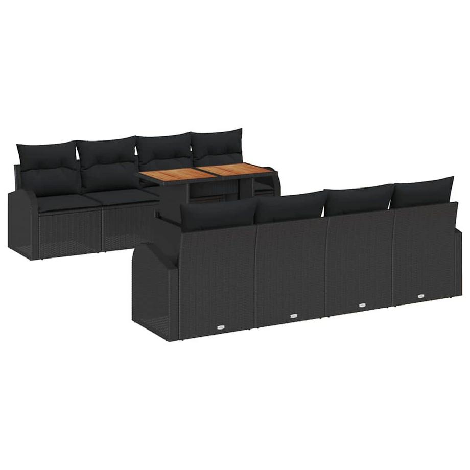 Divano da giardino Polyrattan