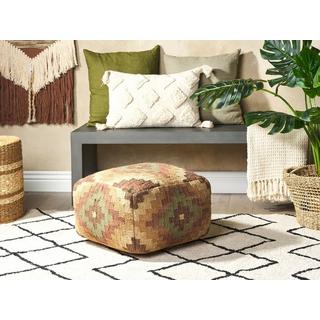 Beliani Pouf en Jute Rétro MAGURI  