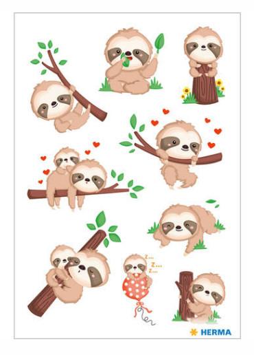 HERMA  HERMA The Little Sloth adhésif pour enfant 