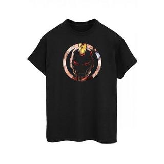 Iron Man Iron Man Maschera T-Shirt Stampa Grafica  