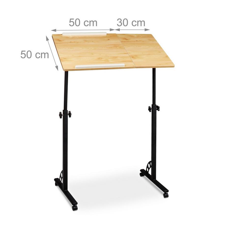 B2X  Grande table réglable pour ordinateur portable 
