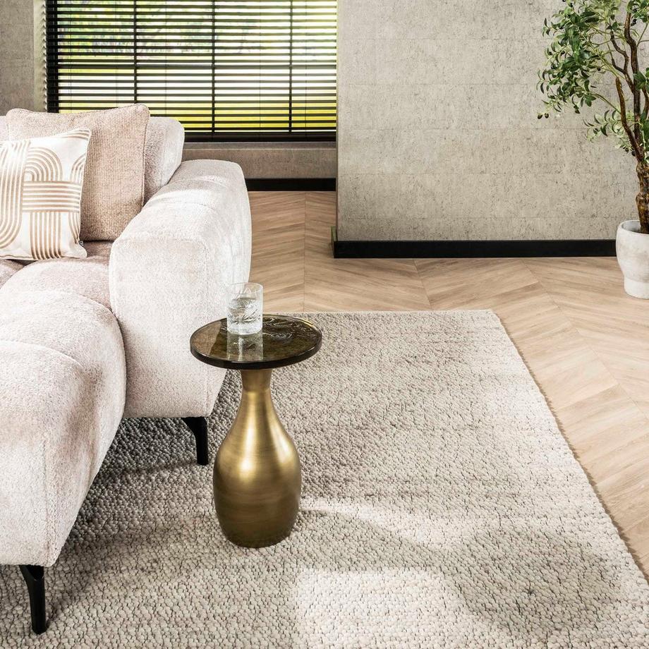 mutoni Tavolino Eclipse Drop oro antico S  