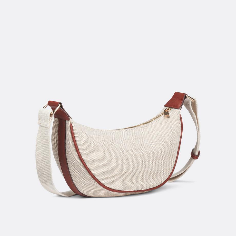 La Redoute Collections Banana Bag Kontrastierender Canvas  