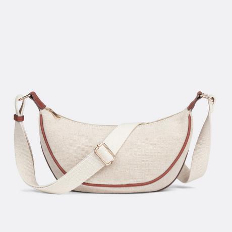 La Redoute Collections Sac Banane Toile Contrastée  