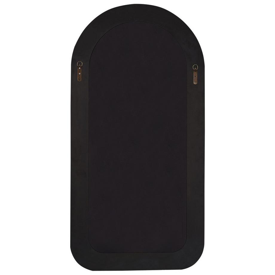 Beliani Wandspiegel aus Bouclé Retro CERVON  