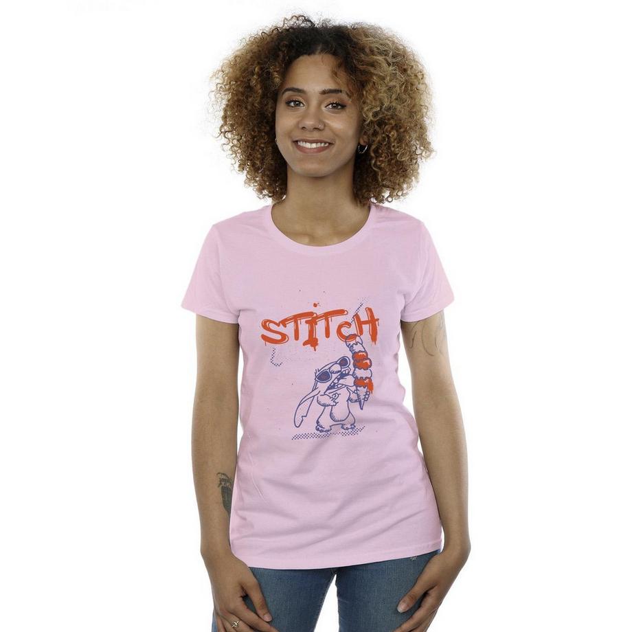 Disney Stitch T-Shirt Manches Courtes  