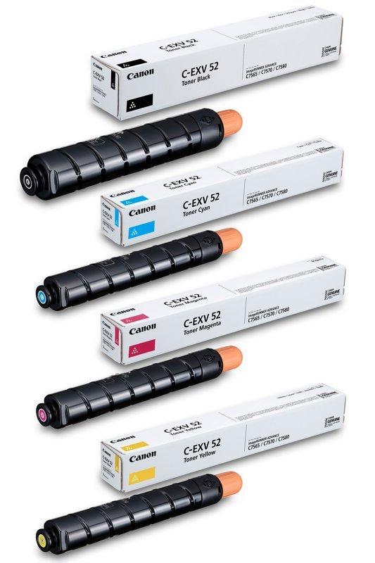 Canon  CANON Toner yellow C-EXV52YE IR C7565i 66'500 Seiten 