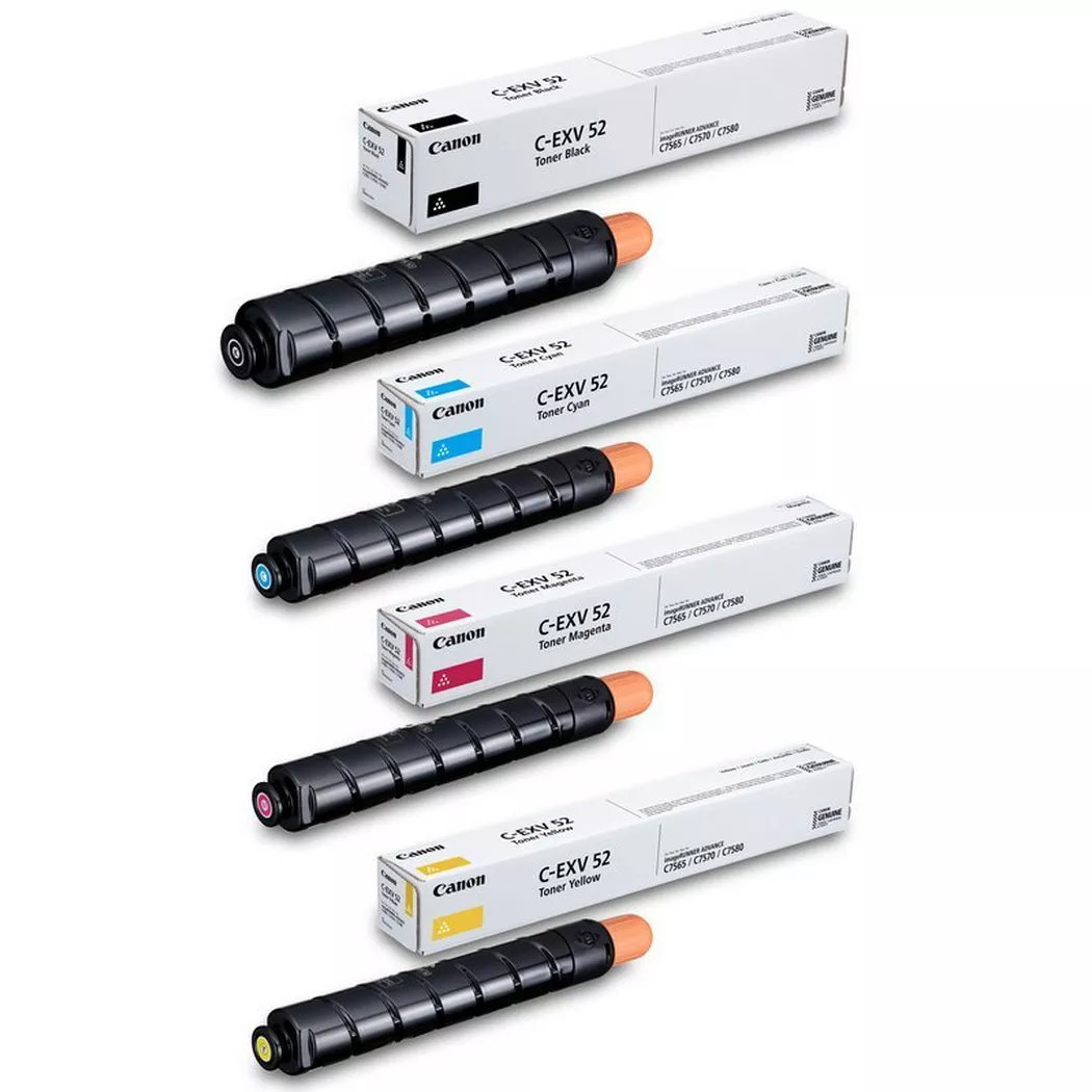 Canon – Toner yellow C-EXV52YE IR C7565i 66’500 Seiten, One Size