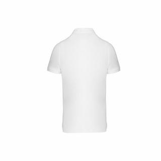 Kariban  kurzarm-poloshirt blanc 