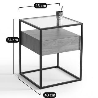 La Redoute Intérieurs Chevet 1 tiroir Agura  