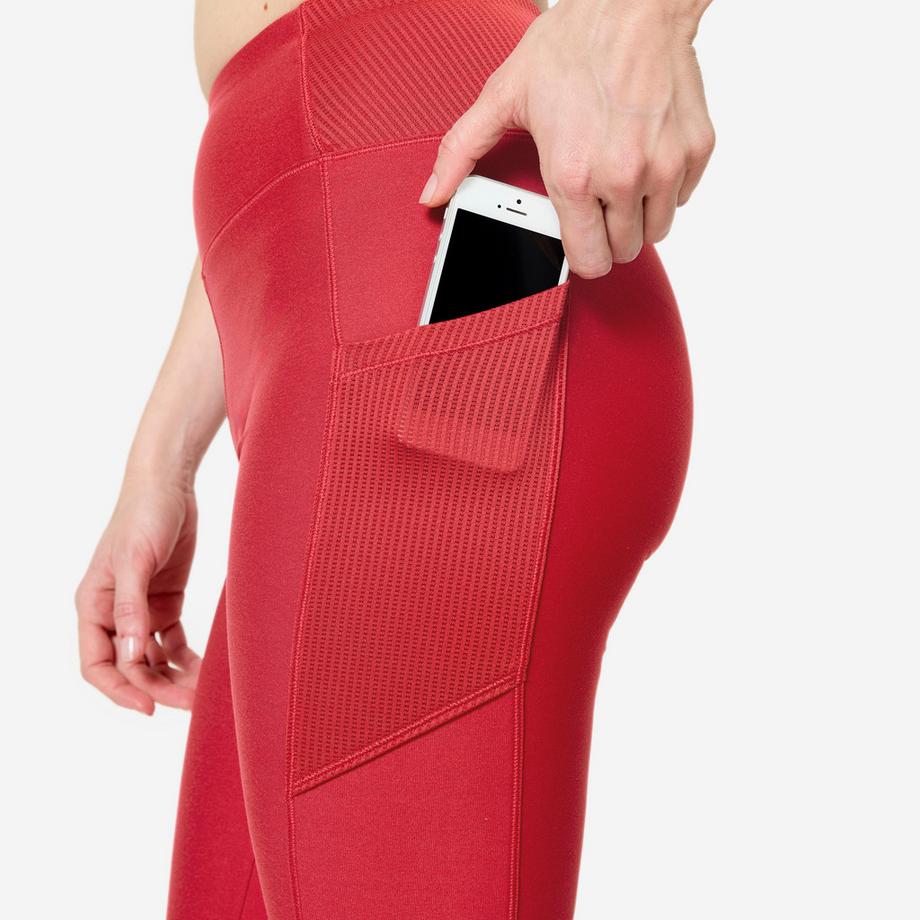 DOMYOS  Leggings donna con tasca smartphone 