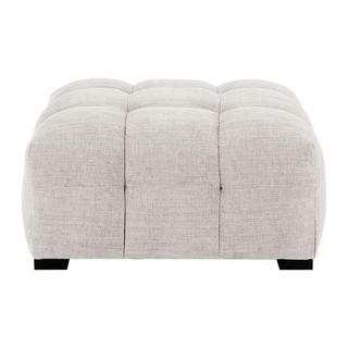 PASCAL MORABITO Ecksofa & Hocker - Ecke links - melierter Stoff - Beige - DILOME von Pascal Morabito  