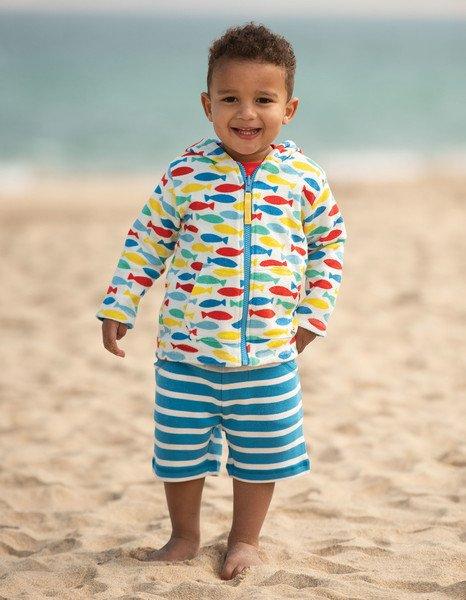 frugi  Kleinkinder Shorts little Stripy blue 