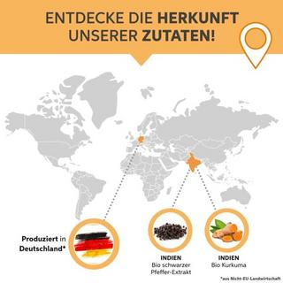 Tefal  Bio Kurkuma Piperin Kapseln 