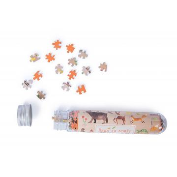 Mini Puzzle - In dem Wald (150Stk.), Le Jardin du Moulin, Moulin Roty