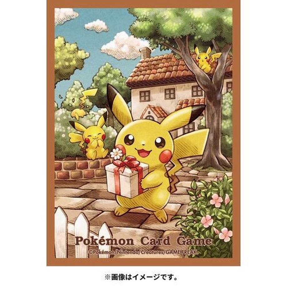 Pokémon  Pokemon Sleeves / Hüllen - Pikachu`s gift 