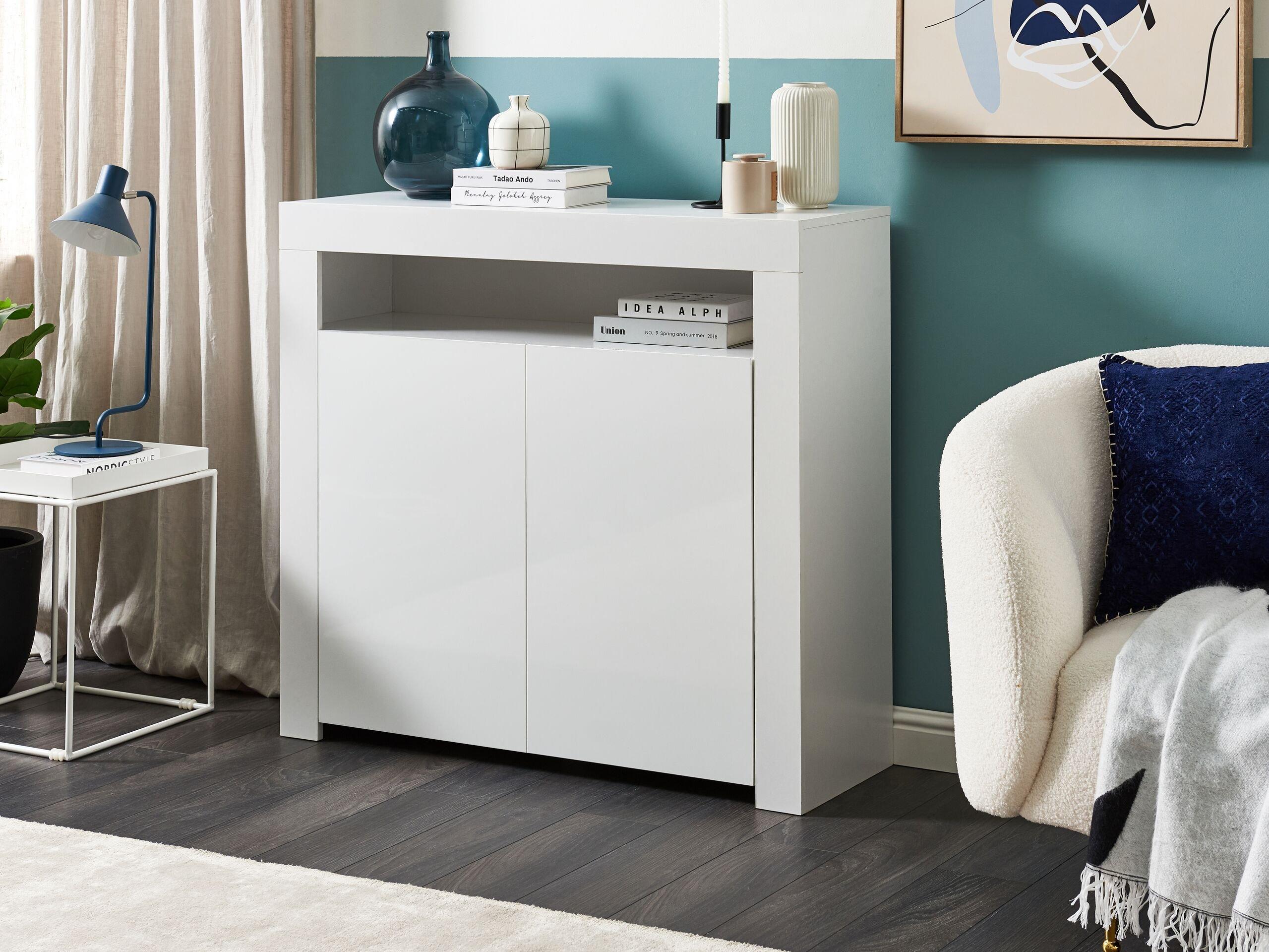 Beliani Armoire en MDF Moderne COVINA  