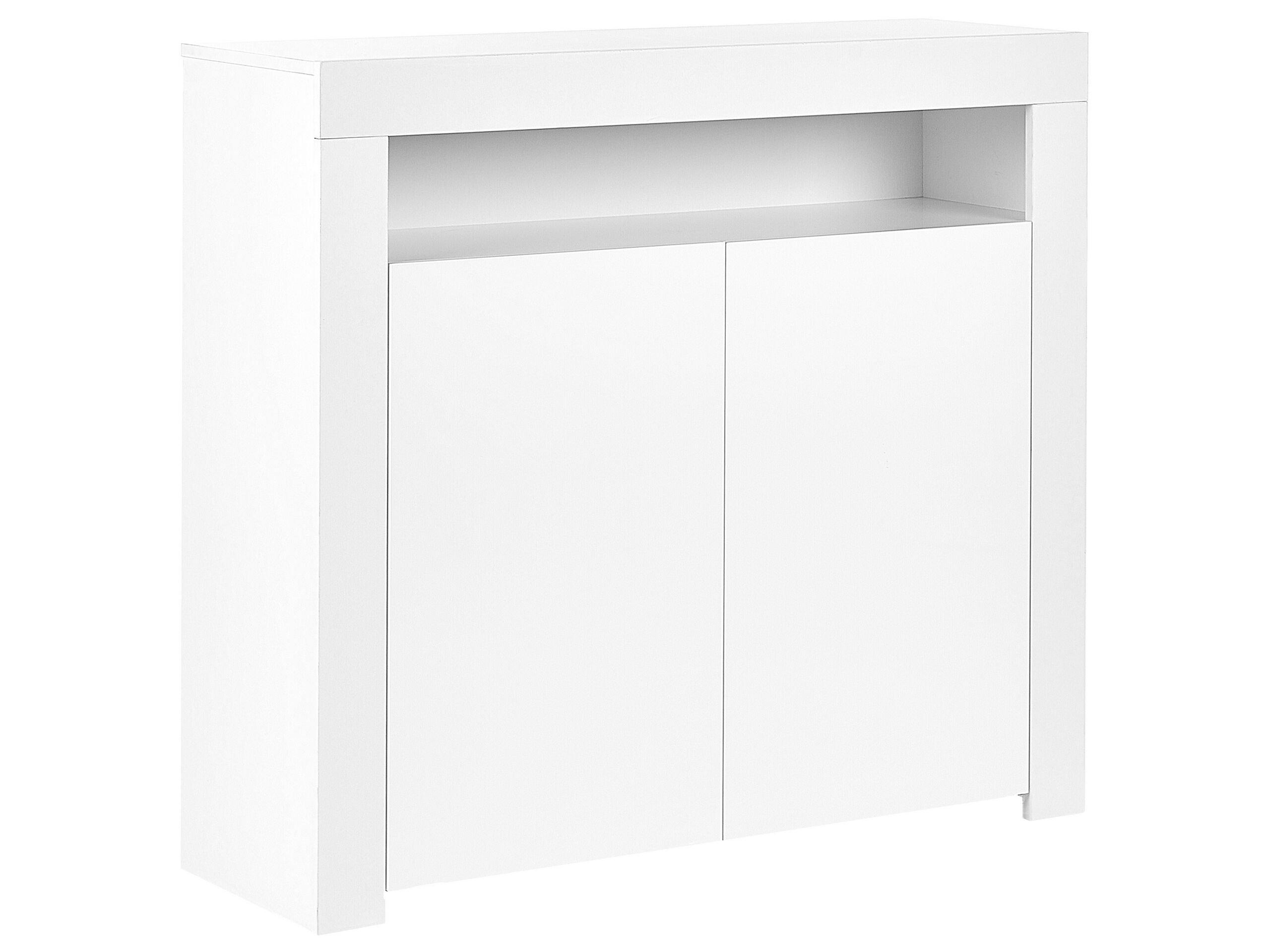 Beliani Commode 2 portes en MDF Moderne COVINA  