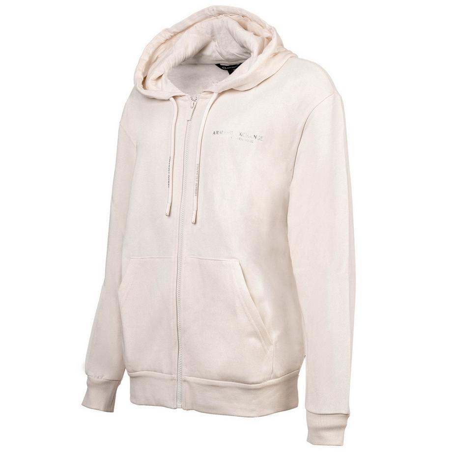 Armani Exchange Felpa con Cappuccio Full Zip  