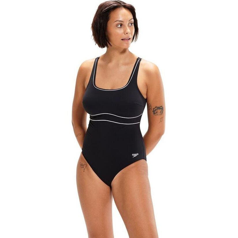 speedo  badeanzug, damen eco new contour eclipse 