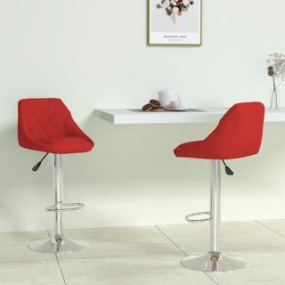 VidaXL Tabouret de bar cuir artificiel  