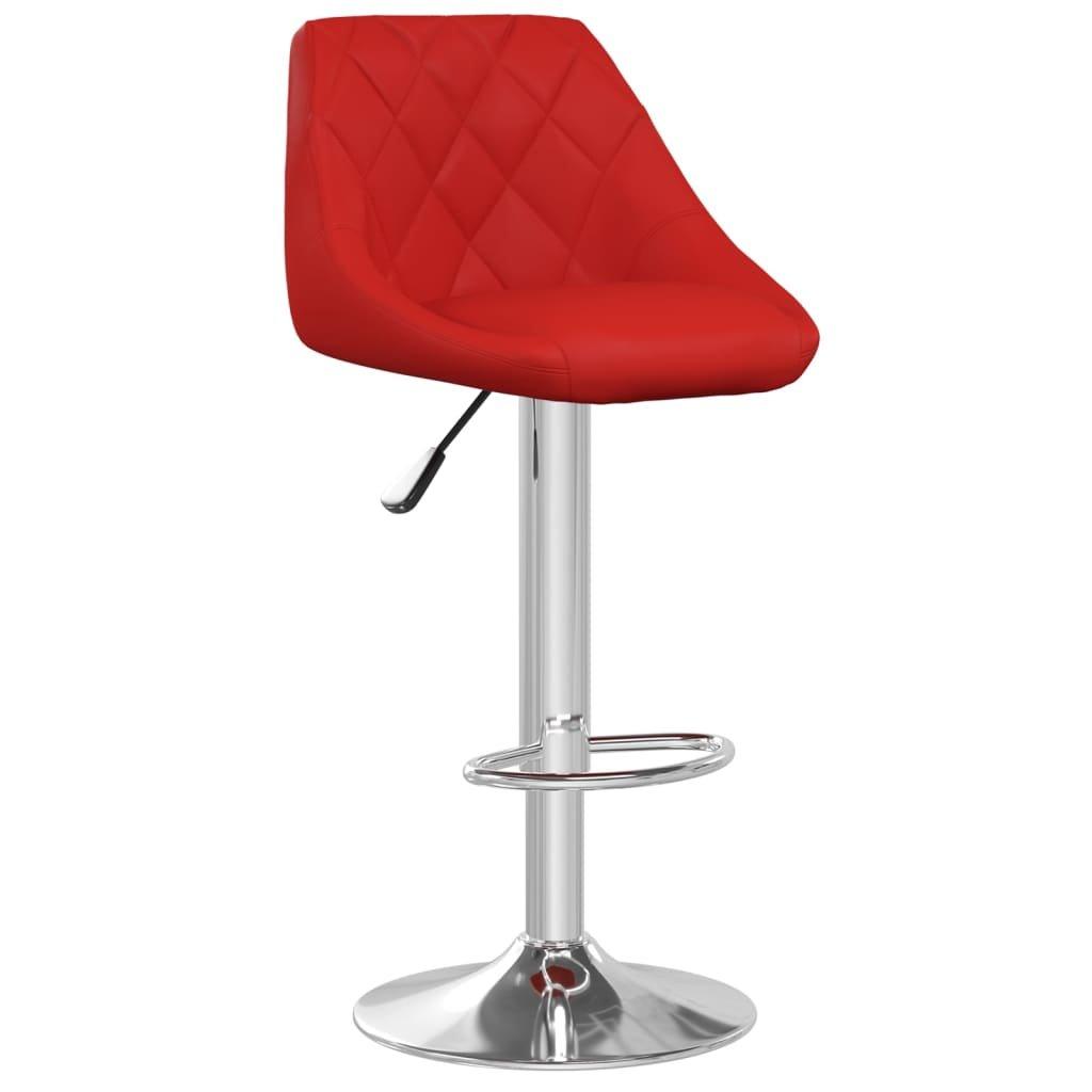 VidaXL Tabouret de bar cuir artificiel  