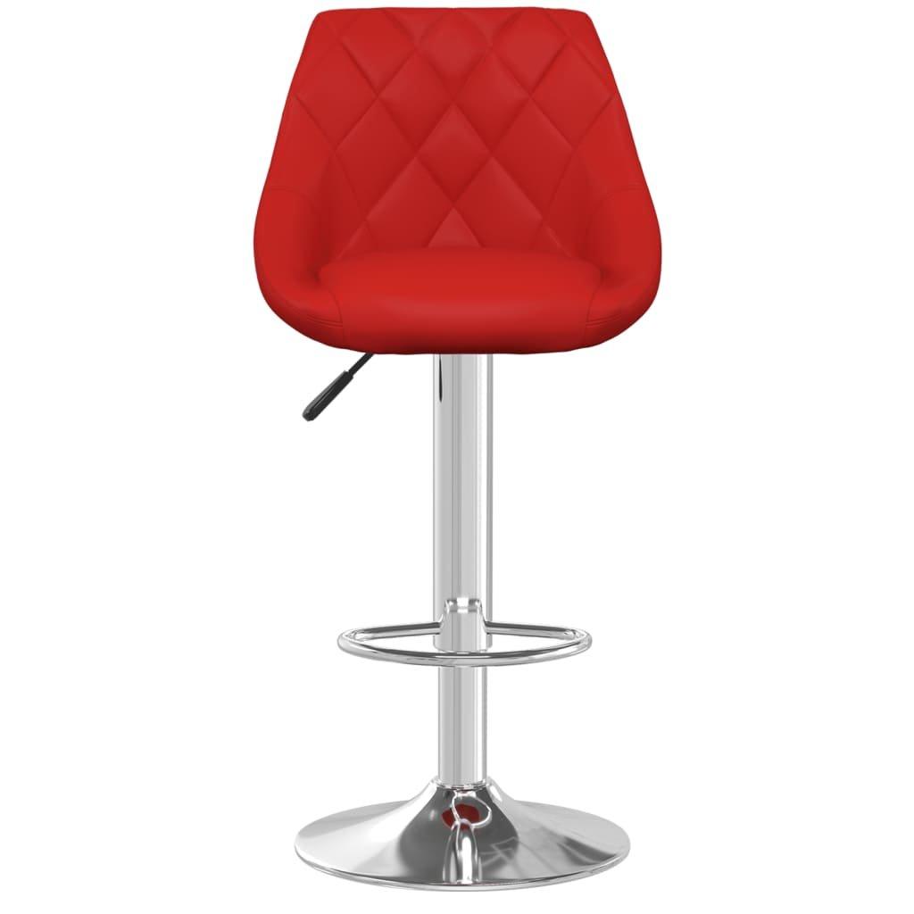 VidaXL Tabouret de bar cuir artificiel  