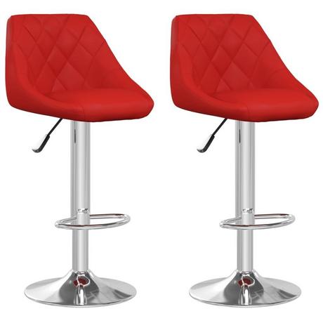 VidaXL Tabouret de bar cuir artificiel  