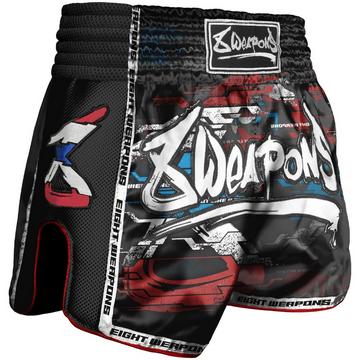 Shorts de Muay Thaï - Cut like a blade black 2.0