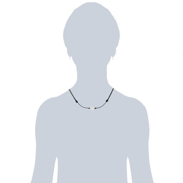 Valero Pearls  Femme Collier en cuir 